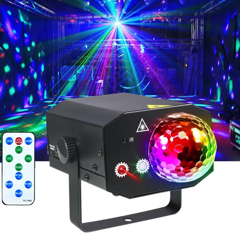 EFECTO LED LASER 16 EN 1