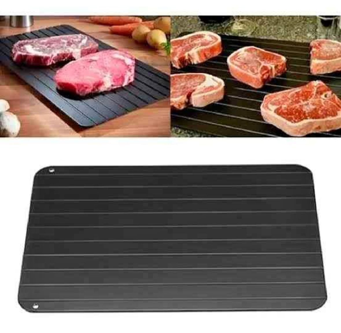 PARRILLERA PORTATIL + TABLA DESCONGELADORA