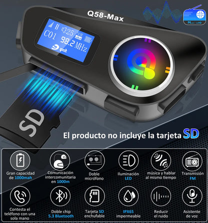 Intercomunicador Para Casco Q-58
