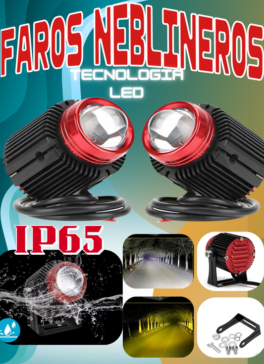 FARO NEBLINEROS-LED BICOLOR