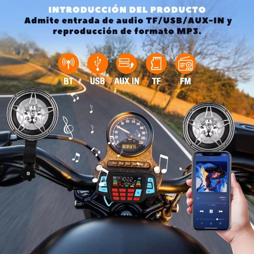 PARLANTE PARA MOTO